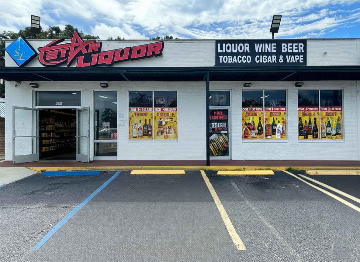Star Liquor – Saraland AL storefront